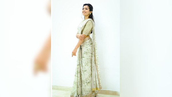 From Kanjeevarams to Sequins: Animal Movie Actor Rashmika Mandannas Diverse Saree Wardrobe, Bookmark It!
