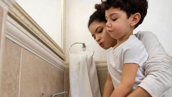 Ways To Teach Healthy Bathroom Habits