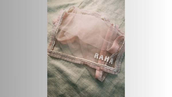 Raha Kapoors Bespoke Dress