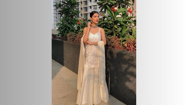 Medha Shankar Sharara Set