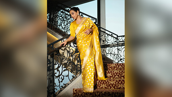 Vidya Balan in Silk Saree