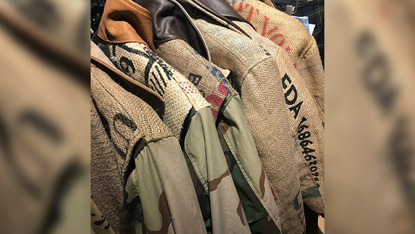 This NY Designer Transforms Gunny Sack Into A Trendy Jacket Collection And It Is Imaginative And Sustainable