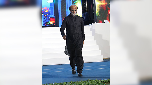 Rajnikanth In Kurta Set