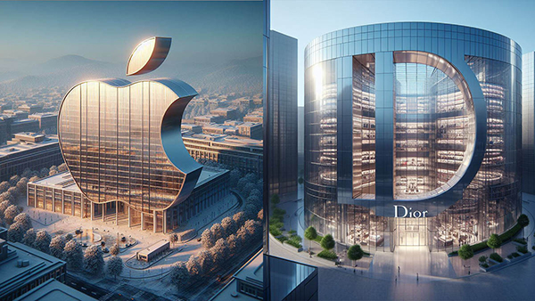 What If Brands Headquarters Resonates With The Design Of Their Logo? This Is How AI Interprets It!