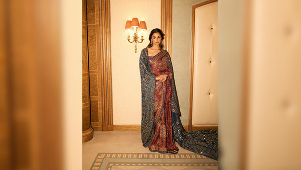 Alia Bhatts Ajrakh Print Saree Look At The Joy Awards 2024, Inspires To Favour Authentic Indian Textiles!