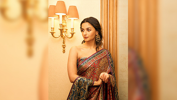Alia Bhatts Ajrakh Print Saree Look At The Joy Awards 2024, Inspires To Favour Authentic Indian Textiles!