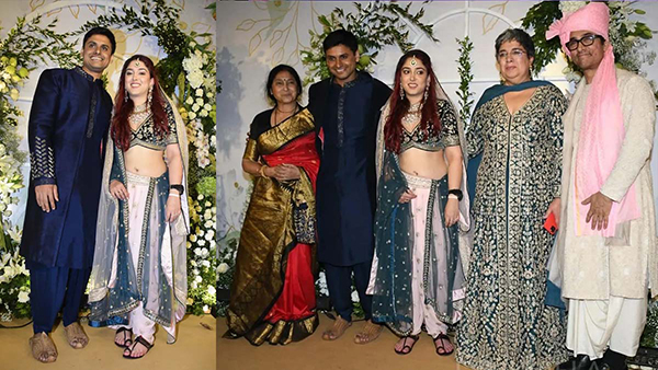  Ira Khan-Nupur Shikhare Wedding: The Couple Opt For Edgy Wedding Ensembles, Pics!