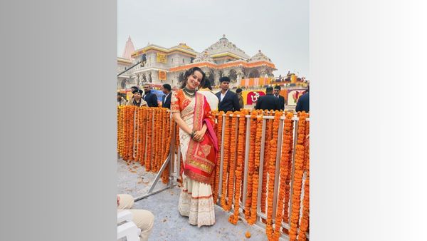 Ayodhya Ram Mandir: Decoding Kangana Ranauts Ethnic Avatar For Inauguration Ceremony, It Is Bookmark Worthy!