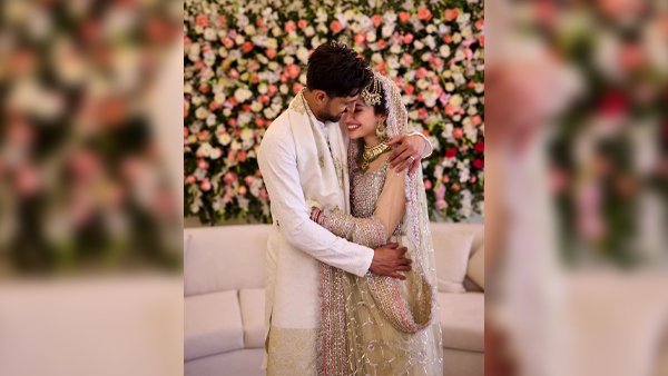  Shoaib Malik Sana Javed Wedding Look