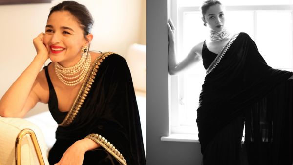 Alia Bhatt Exude Royalty In Sabyasachi Black Velvet Saree, 5 Tips To Ace The Indian Ensemble