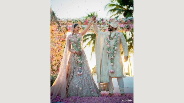 Rakul Preet Singh-Jackky Bhagnanis Goa Wedding, The Couple Pick Pastel Ensembles To Mark Their D-Day, Pics!