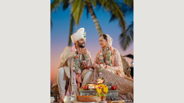 Rakul Preet Singh-Jackky Bhagnanis Goa Wedding, The Couple Pick Pastel Ensembles To Mark Their D-Day, Pics!