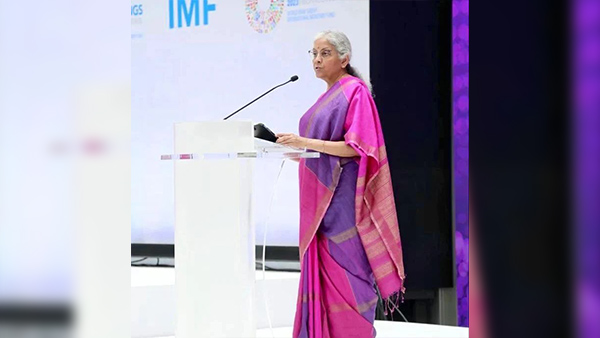 FM Nirmala Sitharamans Saree Style FM Nirmala Sitharamans Saree Style