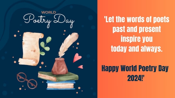 World Poetry Day 2024 Wishes Messages Quotes Texts Greetings Images WhatsApp And FB Status
