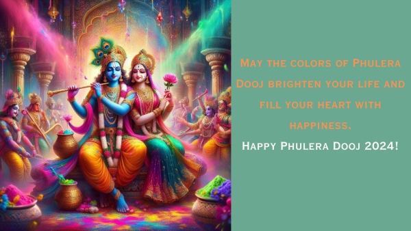 Phulera Dooj 2024 Wishes Greetings Messages Texts Images FB And WhatsApp Status