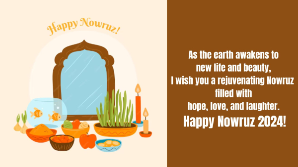 Happy Nowruz 2024 Persian New Year Messages Wishes Greetings Images WhatsApp And FB Status