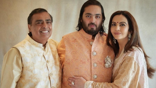 Ambani Pre Wedding Day 2 Radhika Merchant Nita Mukesh And Anant Ambani s Incredible Desi Style Pics Inside