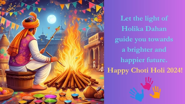 Holika Dahan 2024 Wishes Quotes Whatsapp Instagram Status Messages Images Posters Greetings