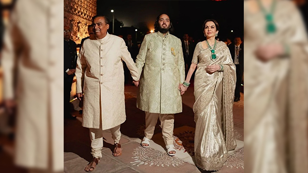 The Ambani s Exude Royalty In Family Pics Bookmark Their Indian Ethnic Style From Anant-Radhika s Pre-Wedding