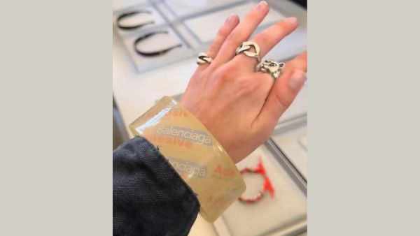Balenciaga Tape Bracelet Is It Worth Spending A Bomb On Adhesive Looking Accessory Know Our Take