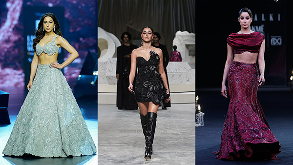 Lakm Fashion Week 2024 Sara Ali Khan Janhvi Kapoor And Ananya Panday Promote Creative Fashion Check Their Runway Looks
