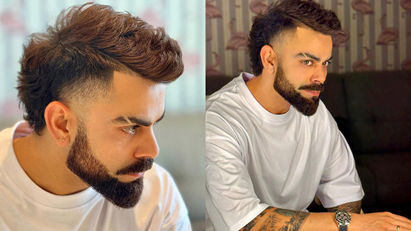 Virat Kohli s Mullet Hairdo And Brow Slit Is Trendy Tips To Achieve The Edgy Look