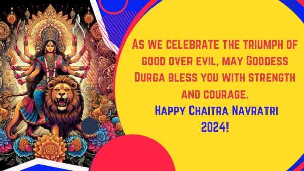 Chaitra Navratri 2024 Wishes Top 50 Greetings Messages Images Posters Twitter And Instagram Status