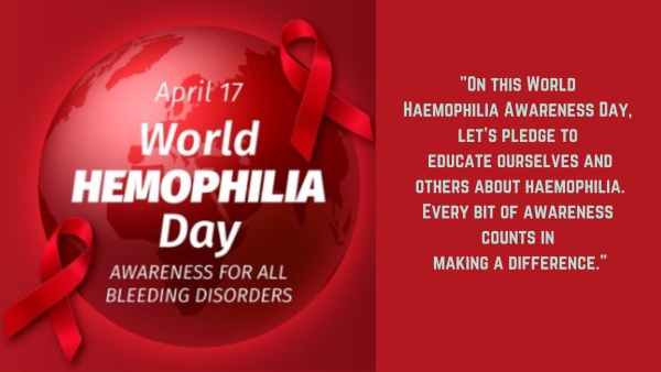 World Haemophilia Awareness Day 2024 Wishes Greetings Messages Texts Images Twitter And Instagram Status