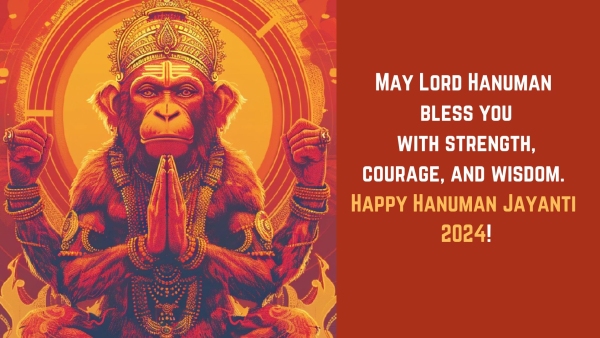 Hanuman Jayanti 2024 Wishes Greetings Messages Images Texts SMS Twitter Status And Instagram Captions