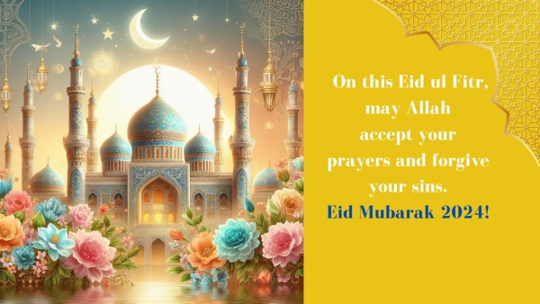 Happy Eid ul Fitr 2024 Wishes Top Eid Mubarak Greetings Shayari Quotes Messages Images Twitter And Instagram Status