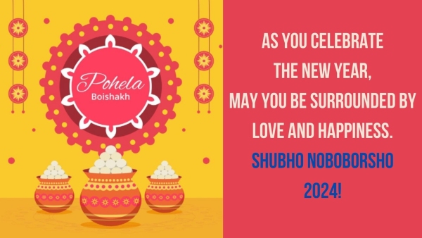 Happy Bengali New Year 2024 Wishes Poila Baisakh Greetings Messages Images Twitter And Instagram Status