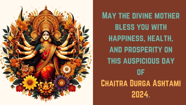 As we celebrate Chaitra Durga Ashtami on 16 April 2024 it is a time to offer prayers seek blessings and extend warm wishes and greetings to our friends family and loved ones Here are 25 Chaitra Durga Ashtami wishes and greetings to share the joy of this auspicious day
