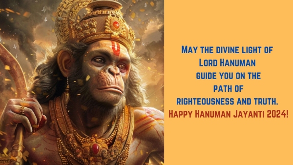 Hanuman Jayanti 2024 Wishes Greetings Messages Images Texts SMS Twitter Status And Instagram Captions