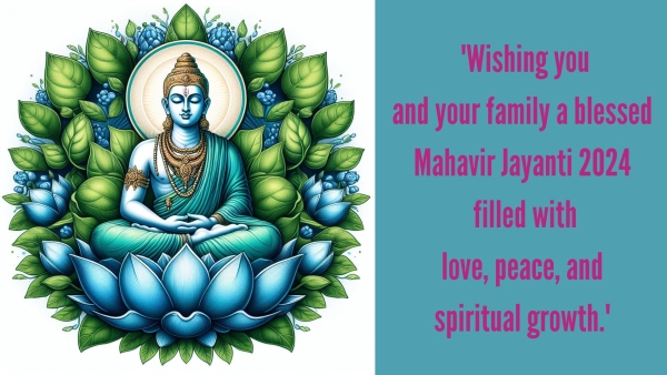 Mahavir Jayanti 2024 Wishes Top 25 Quotes Whatsapp Instagram Status Messages Images Posters Greetings