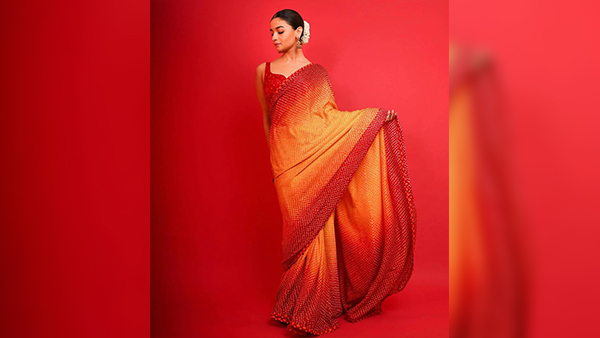 Chaitra Navratri 2024 Orange Ethnic Outfit Inspirations To Celebrate Day 6