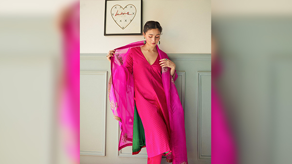 Chaitra Navratri 2024 B-Town Inspired Pink Outfits To Ace The Day 8 Festivities