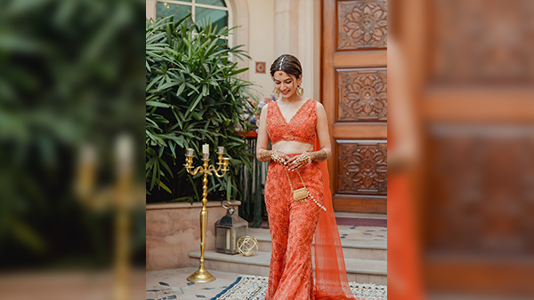 Chaitra Navratri 2024 Orange Ethnic Outfit Inspirations To Celebrate Day 6