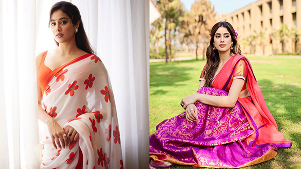 Gudi Padwa 2024 Janhvi Kapoor Inspired Sarees To Embrace Tradition With Style