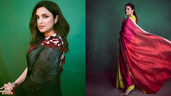 Parineeti Chopra Saree Looks Check Amar Singh Chamkila Actor s Regal Fashion Statements