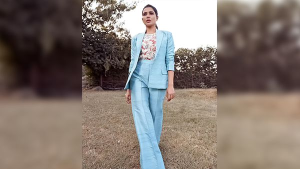 Samantha Ruth Prabhu Sizzles In Risqu Gucci Pantsuit Check Her Boss Lady Style Statements