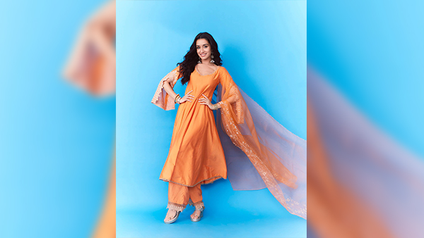 Chaitra Navratri 2024 Orange Ethnic Outfit Inspirations To Celebrate Day 6