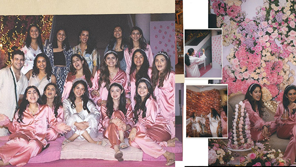 Radhika Merchant s Bridal Shower Bride-To-Be Janhvi Kapoor And Their Girl Gang Ace Sleepwear Fashion Pics