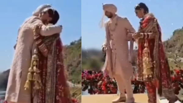 Taapsee Pannu And Mathias Boe s Wedding The Quirky Bride Looks Resplendent In Red Punjabi Suit Watch Video