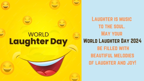 World Laughter Day 2024 Funny Wishes Greetings Messages Images Twitter Status And Instagram Captions