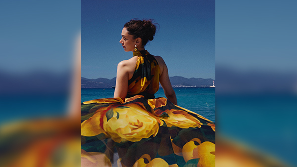 Cannes 2024 Aditi Rao Hydari s Floral Black And Yellow Dress Avatar Redefines Modern Elegance Pics