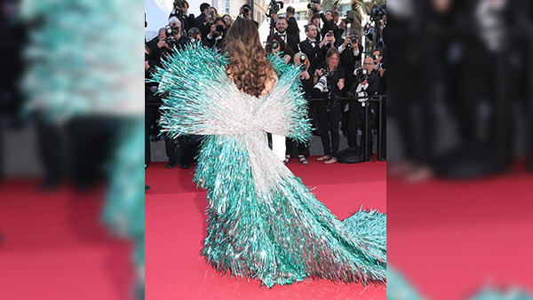 Cannes 2024 Aishwarya Rai s Double-Shaded Shimmer Dress By Falguni Shane Peacock Steals Spotlight Pics