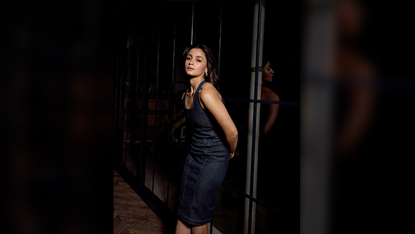 Alia Bhatt s Latest Denim Bodycon Dress Is A Masterclass In Modern Style Save The Look