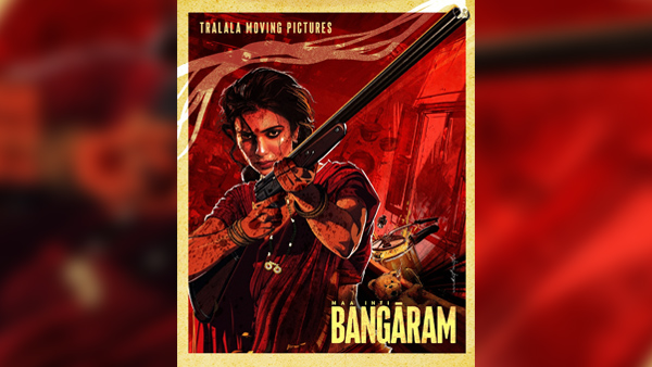 Samantha Ruth Prabhu s Bangaram First Look The Diva Aces Fiery Nari Avavtar In Red Saree