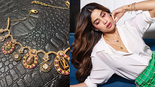 Janhvi Kapoor s Cricket-Themed Jewellery For Mr And Mrs Mahi Score High On Style Pics
