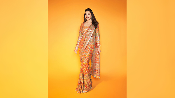 Happy Birthday Madhuri Dixit Decoding Bollywood s Dhak Dhak Girl s Iconic Ethnic Fashion